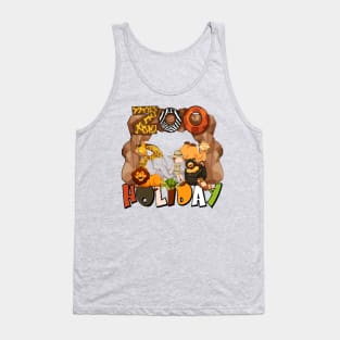 Happy Holiday at the Zoo Tank Top